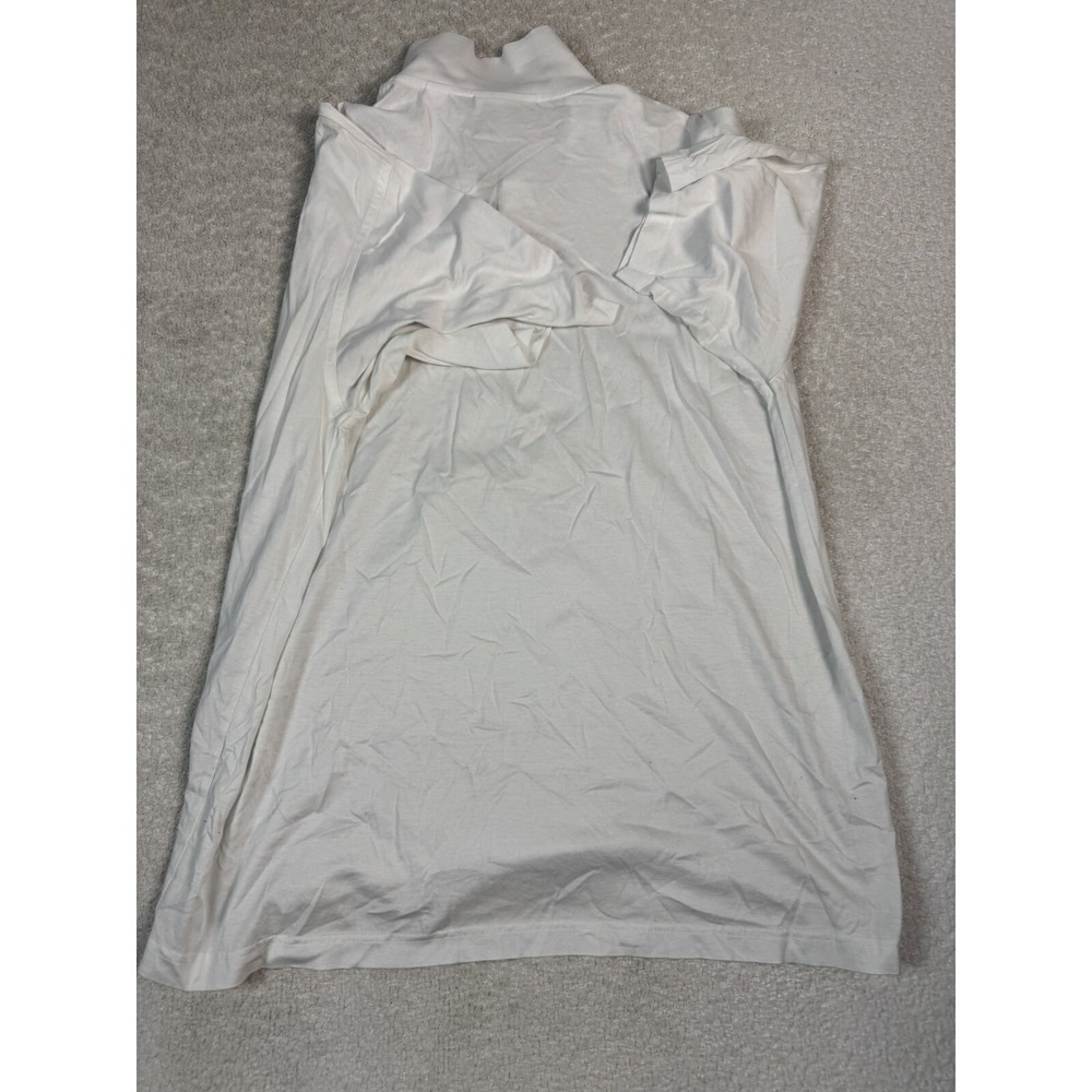 VTG Augusta National Golf Shop Mens Embroidered Polo Shirt Cotton White Large - Picture 2 of 6